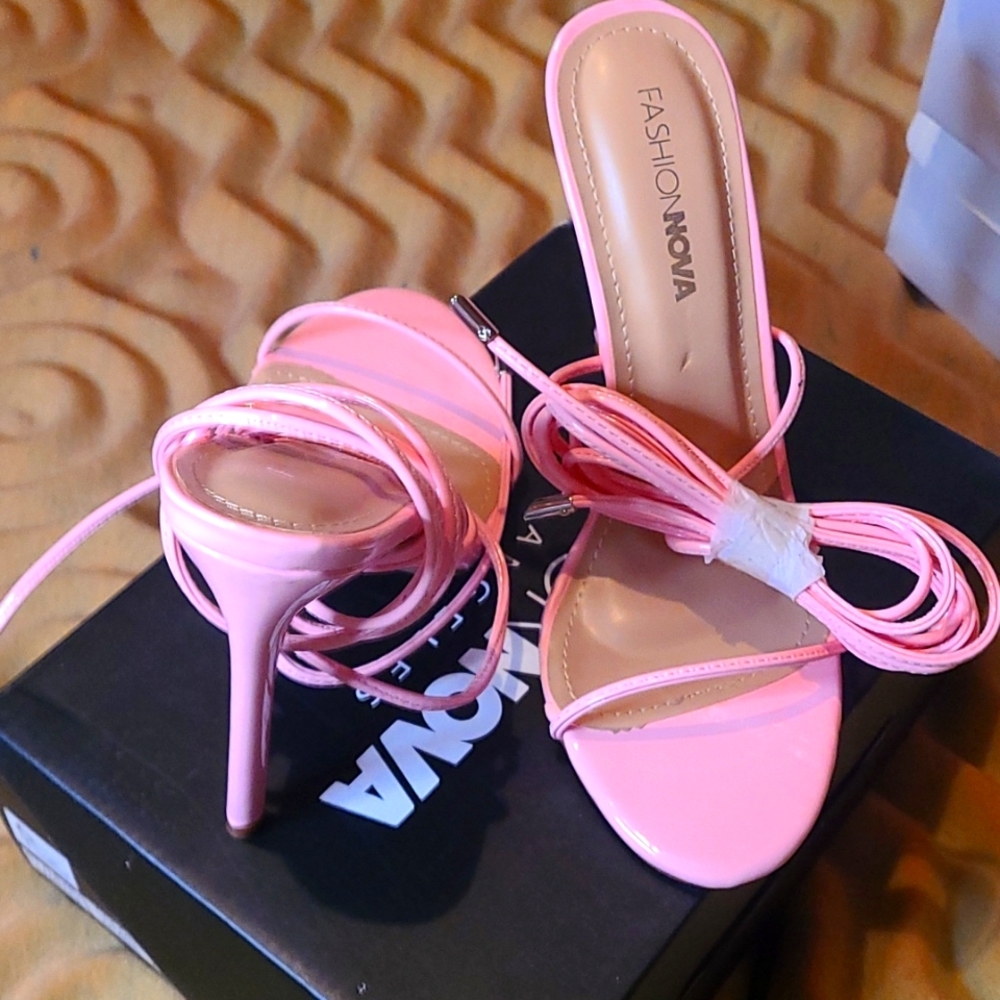 Pink stilettos